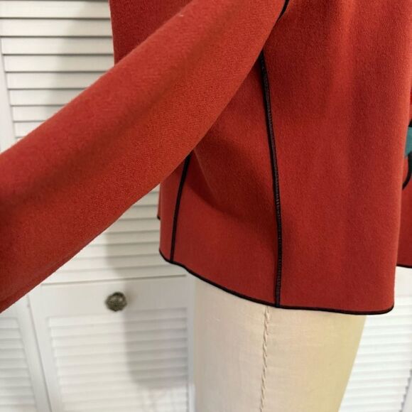 Beppa Vintage Red(pinkish) Wool Jacket - Picture 5 of 10